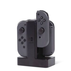 PowerA Joy-Con Charging Dock for Nintendo Switch - 4 Controller - Black